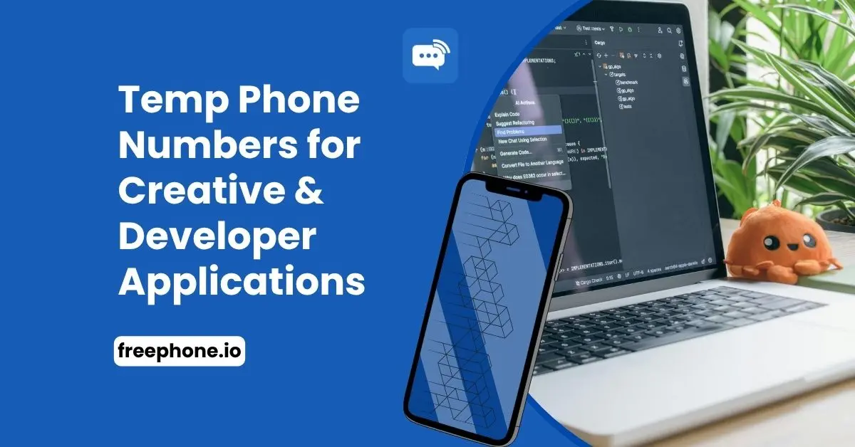 Temp Phone Numbers for Creative and  Developer Applications Feature Image